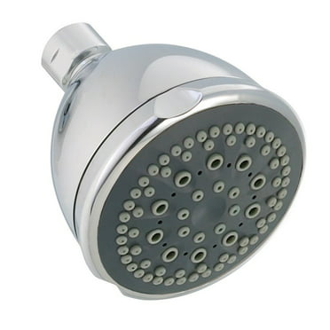 Conair Home 6-Setting Fixed-Mount Chrome Showerhead with Microban Protection PCWM6 